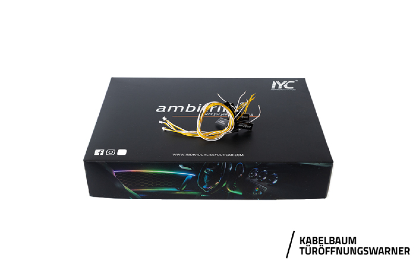 ambitrim® Digital Ultra RGB RGBIC FULL LED Ambient Lighting Kits and Light Strips